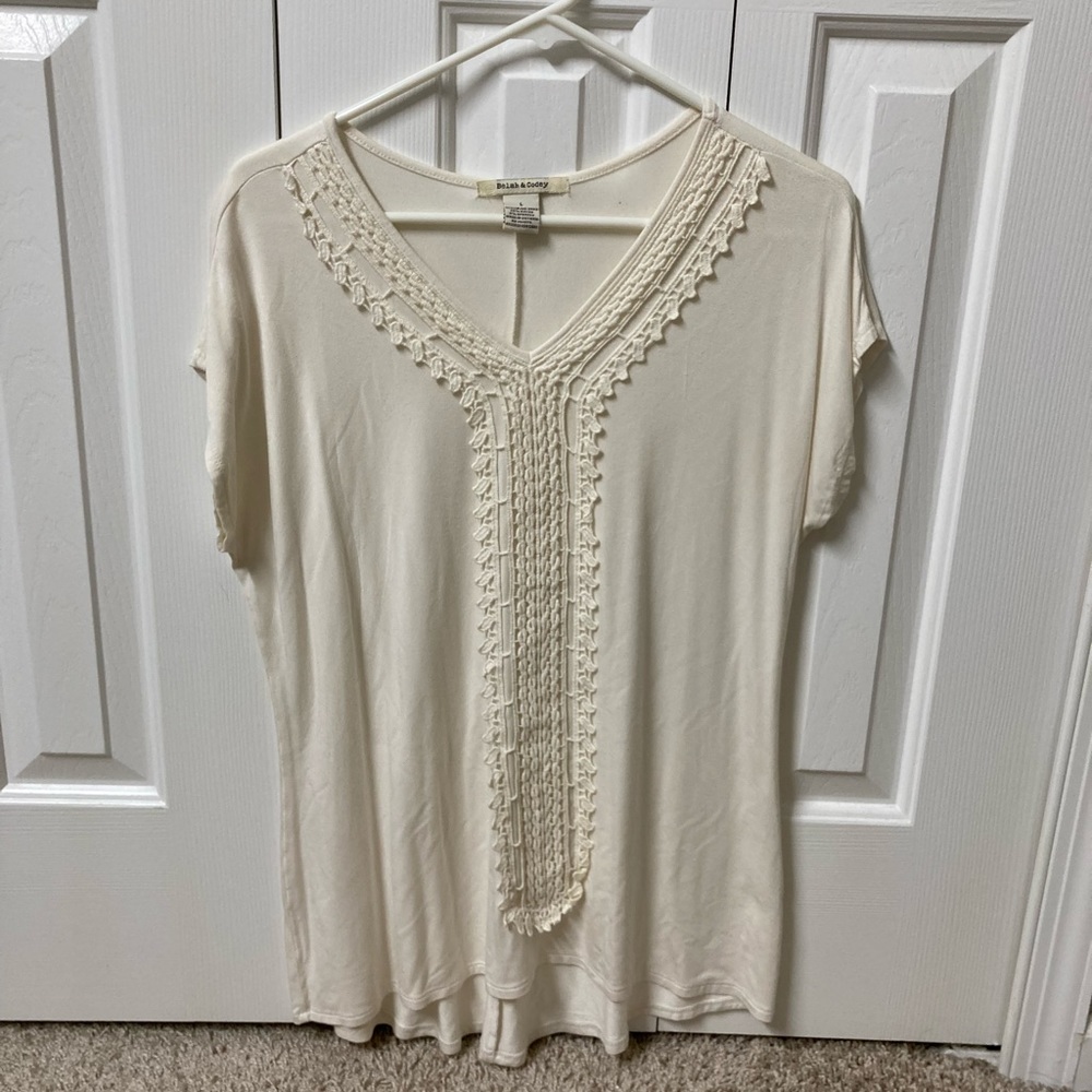 Belah and Cody v neck blouse shirt